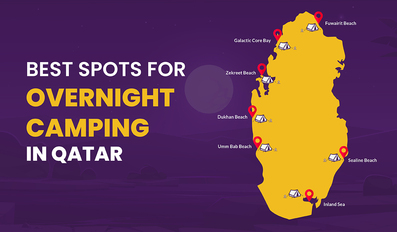 Best Spots for Overnight Camping in Qatar